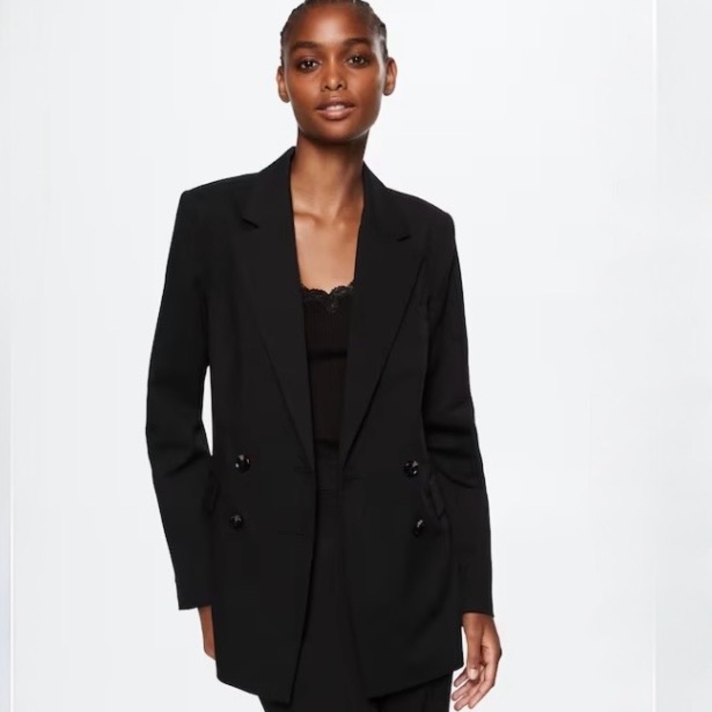 Mango Double Breasted Blazer - Picture 2 of 3
